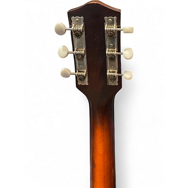 Used Silvertone H-615 Sunburst Acoustic Guitar