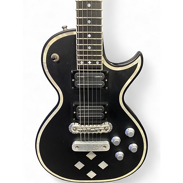 Used Zemaitis GZ-2600IF Black Solid Body Electric Guitar