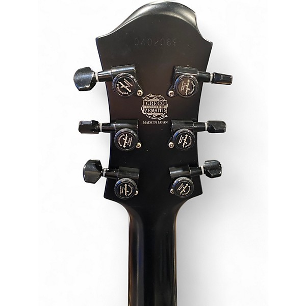 Used Zemaitis GZ-2600IF Black Solid Body Electric Guitar