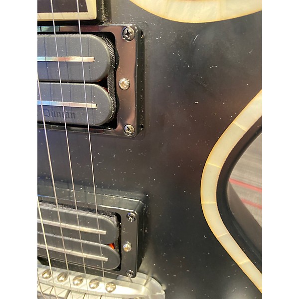 Used Zemaitis GZ-2600IF Black Solid Body Electric Guitar