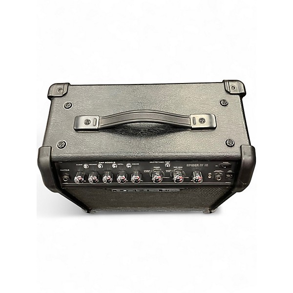 Used Line 6 Spider IV 15W 1X8 Guitar Combo Amp