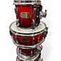 Used Pearl 6 Piece Session Custom Maple Cherry Fade Drum Kit