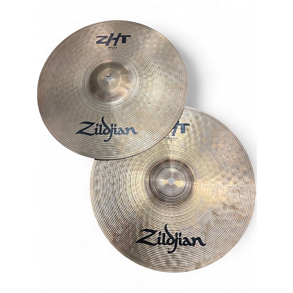 Used Zildjian 14in ZHT Hi Hat Pair Cymbal