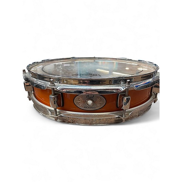 Used Pearl 13X3 M1330 Maple Piccolo Snare Drum Natural Drum