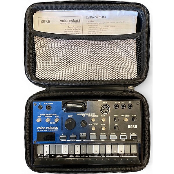 Used KORG Volca Nubass Synthesizer