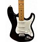 Used Harmony 02801 Black Solid Body Electric Guitar