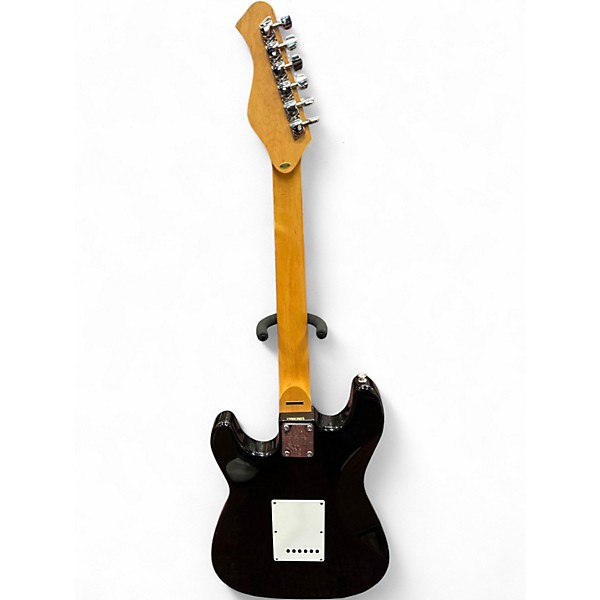 Used Harmony 02801 Black Solid Body Electric Guitar