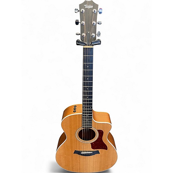 Used Taylor 214CE Natural Acoustic Electric Guitar