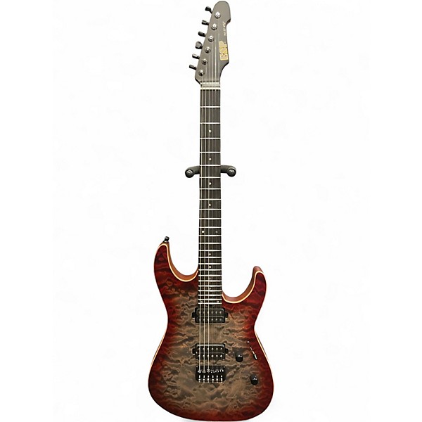Used 2024 ESP USA M-II BLOOD MOON Solid Body Electric Guitar