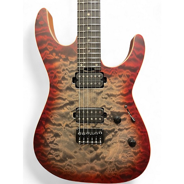 Used 2024 ESP USA M-II BLOOD MOON Solid Body Electric Guitar