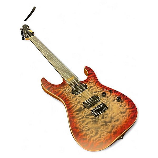 Used 2024 ESP USA M-II BLOOD MOON Solid Body Electric Guitar