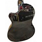 Used Fender CN-140SCE Black Classical Acoustic Electric Guitar