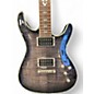 Used Ibanez SZ720FM Trans Black Solid Body Electric Guitar