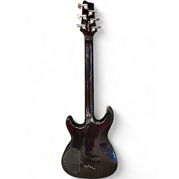 Used Ibanez SZ720FM Trans Black Solid Body Electric Guitar