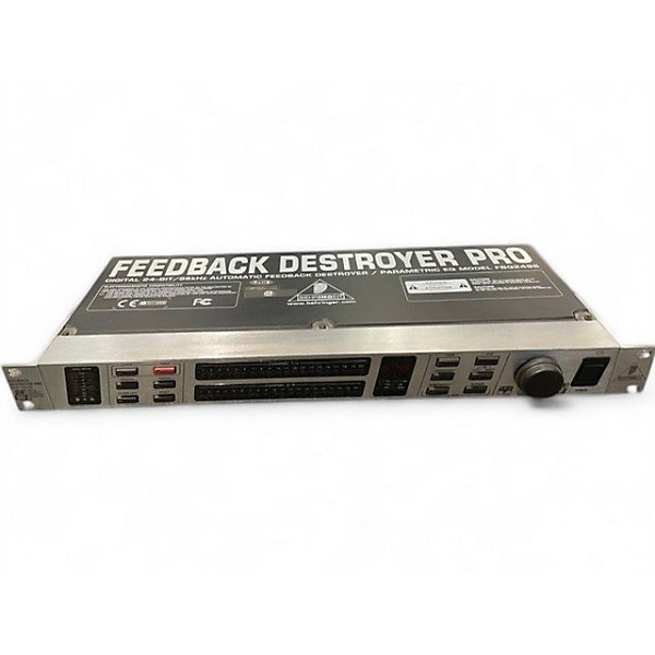 Used Behringer Feedback Destroyer Pro FBQ2496 Feedback Suppressor