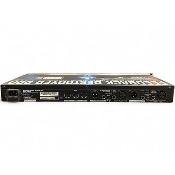 Used Behringer Feedback Destroyer Pro FBQ2496 Feedback Suppressor