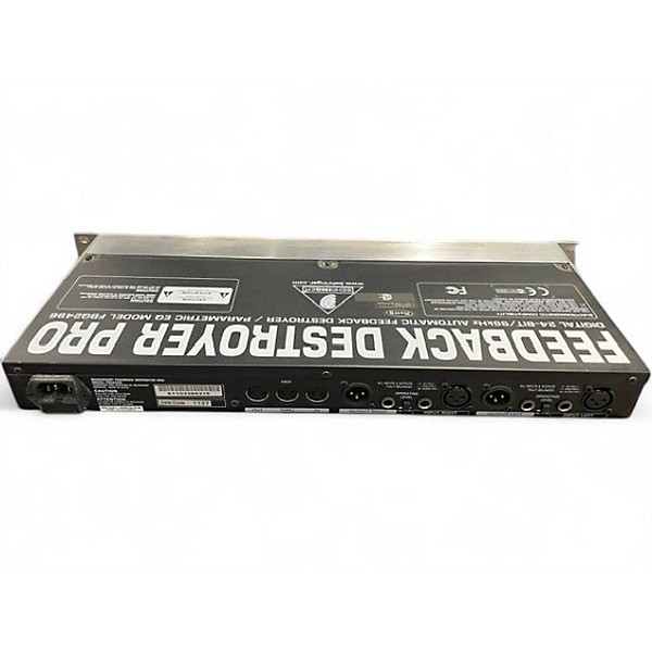 Used Behringer Feedback Destroyer Pro FBQ2496 Feedback Suppressor