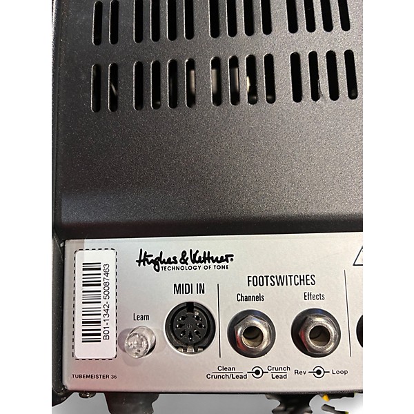Used Hughes & Kettner TM36 Tubemeister 36W Tube Guitar Amp Head