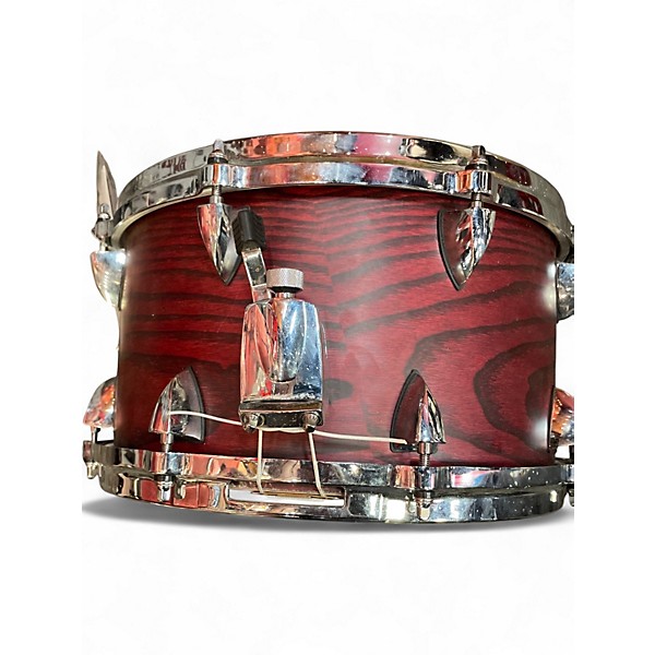 Used Orange County Drum & Percussion 7X13 Venice Series Snare Worn Cherry Drum