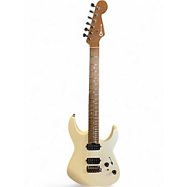 Used 2023 Charvel USA SELECT DK24 HH 2PT SATIN WHITE Solid Body Electric Guitar