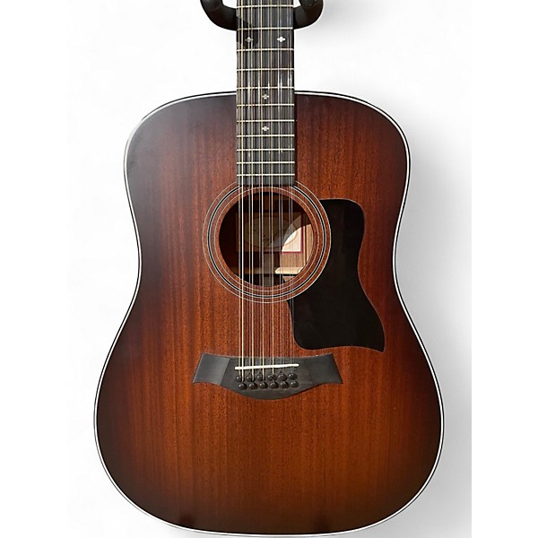 Used 2016 Taylor 360E Mahogany 12 String Acoustic Guitar