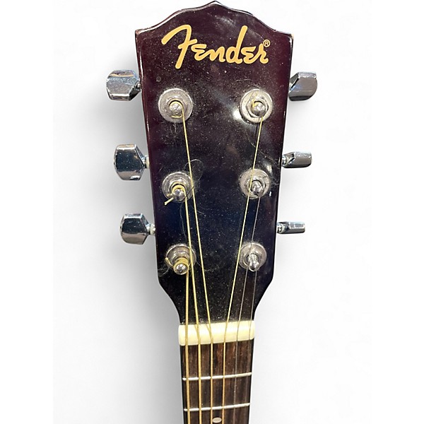 Used Fender FA100 Natural Acoustic Guitar