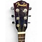 Used Fender FA100 Natural Acoustic Guitar