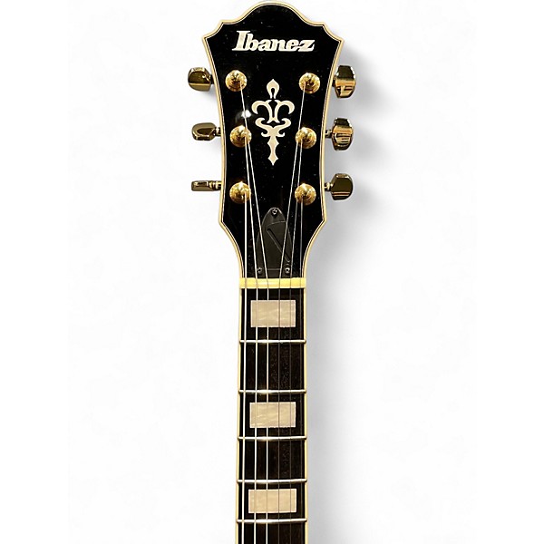 Used Ibanez AF95FM Antique Yellow Sunburst Hollow Body Electric Guitar