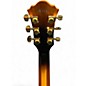Used Ibanez AF95FM Antique Yellow Sunburst Hollow Body Electric Guitar