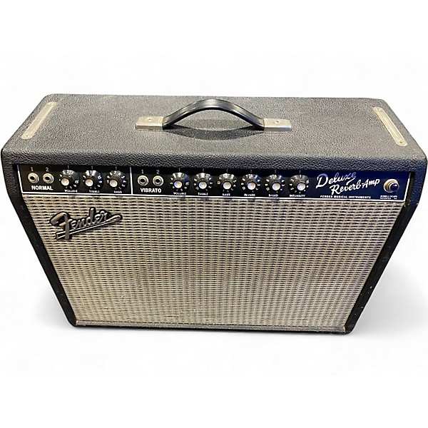 Used 2003 Fender '65 Deluxe Reverb Reissue 22 Watt Tube Guitar Combo Amp