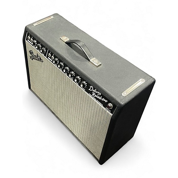Used Fender 1965 Reissue Deluxe Reverb 22W 1x12 Tube Guitar Combo Amp