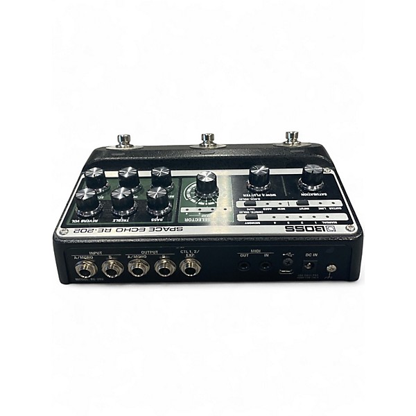Used BOSS RE-202 SPACE ECHO Effect Pedal Package