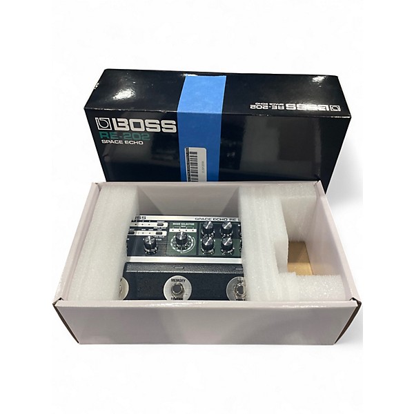 Used BOSS RE-202 SPACE ECHO Effect Pedal Package