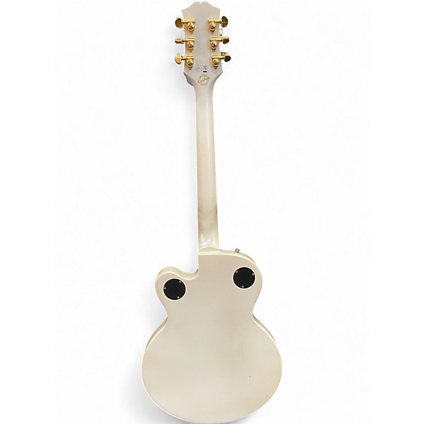 Used Epiphone Wildkat Royale Pearl White Hollow Body Electric Guitar