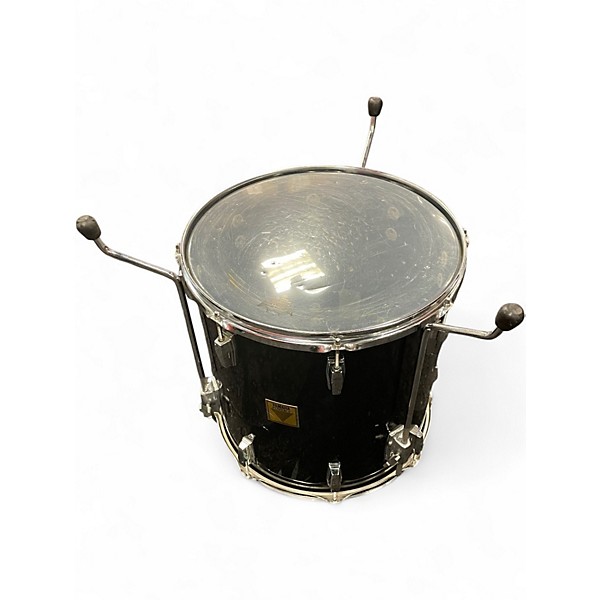 Used Yamaha 4 Piece POWER V Black Drum Kit