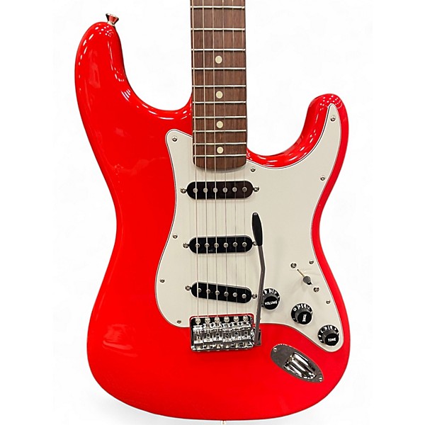 Used 2023 Fender STRATOCASTER MONACO RED Solid Body Electric Guitar