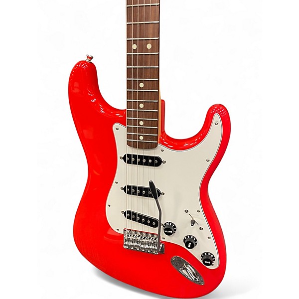 Used 2023 Fender STRATOCASTER MONACO RED Solid Body Electric Guitar