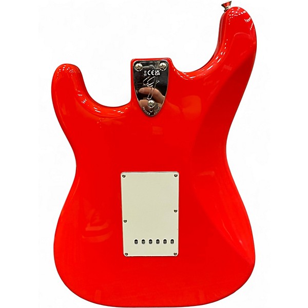 Used 2023 Fender STRATOCASTER MONACO RED Solid Body Electric Guitar