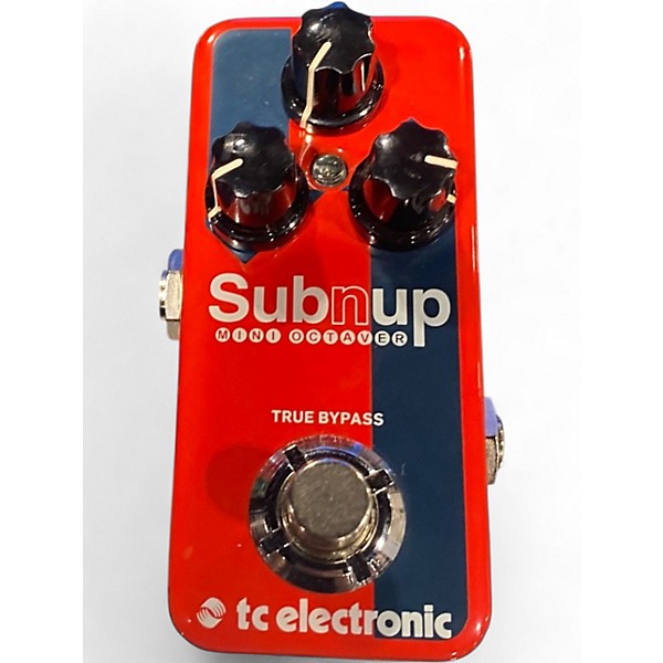 Used TC Electronic Sub N Up Mini Octaver Effect Pedal