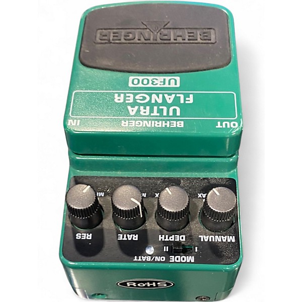 Used Behringer BUF300 Ultra Bass Flanger Bass Effect Pedal