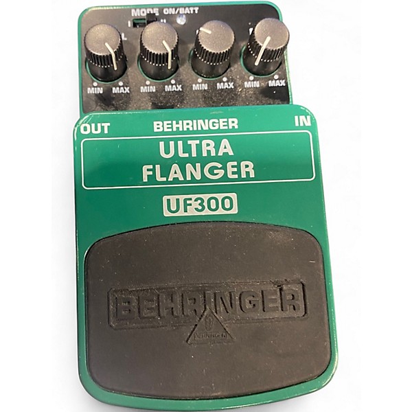 Used Behringer BUF300 Ultra Bass Flanger Bass Effect Pedal