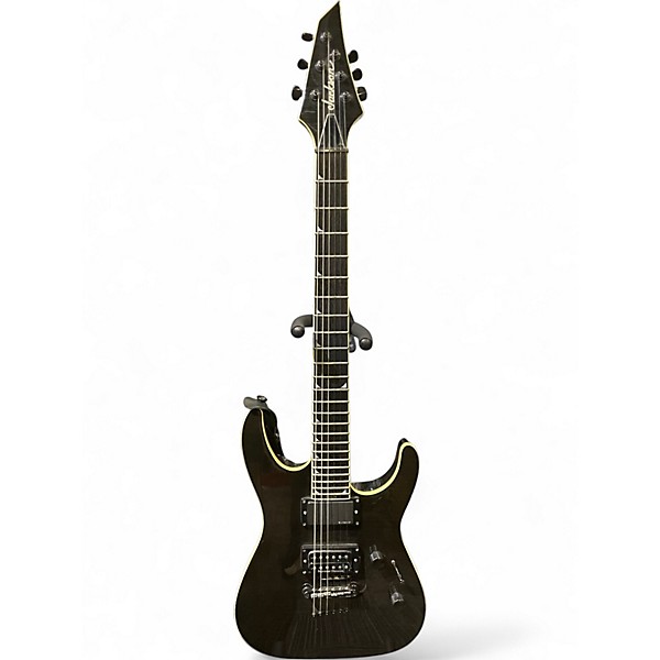 Used Jackson SLSMG SOLOIST MIJ Trans Black Solid Body Electric Guitar