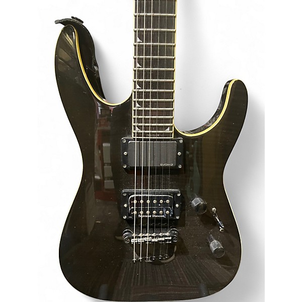Used Jackson SLSMG SOLOIST MIJ Trans Black Solid Body Electric Guitar