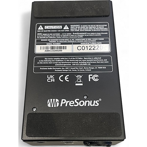 Used PreSonus revelator io44 Audio Interface