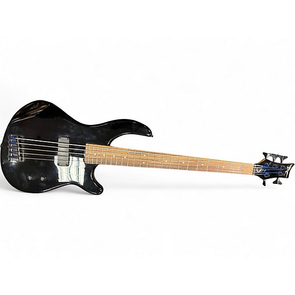 Used Dean Edge 5 String Black Electric Bass Guitar