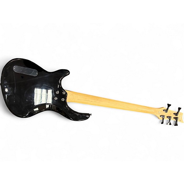 Used Dean Edge 5 String Black Electric Bass Guitar