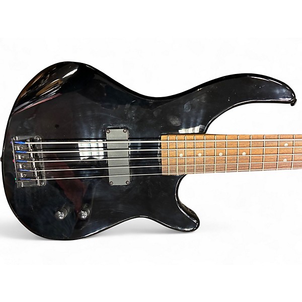 Used Dean Edge 5 String Black Electric Bass Guitar