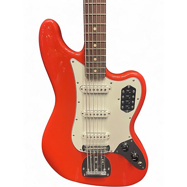 Used Fender Vintera II Bass IV Fiesta Red Electric Bass Guitar