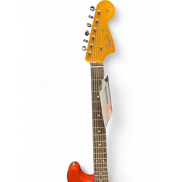 Used Fender Vintera II Bass IV Fiesta Red Electric Bass Guitar