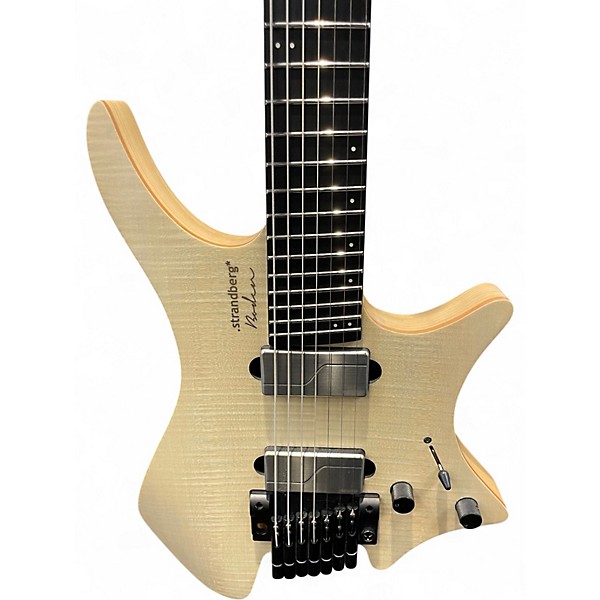 Used strandberg Boden NX 7 Natural Flamed Maple Solid Body Electric Guitar